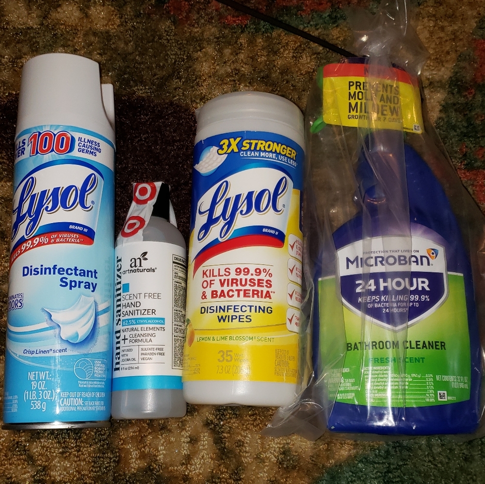 Cleaning supplies